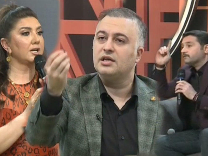 Efirdə gərgin anlar: