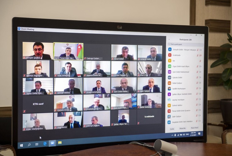 “Tütünçülüyün inkişafı ilə bağlı 2020-ci ilin yekunları və 2021-ci ildə qarşıda duran vəzifələr” mövzusunda onlayn müşavirə keçirilib