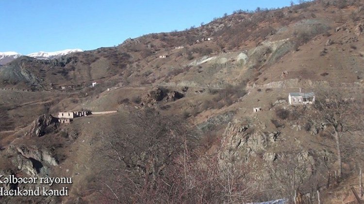 Kəlbəcərin Hacıkənd kəndindən görüntülər - Video