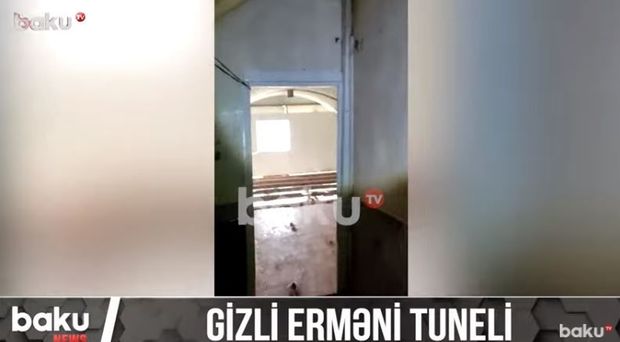 Əsgərlərimiz gizli erməni tunelində - VİDEO
