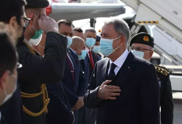 Hulusi Akar Bağdada getdi - VİDEO