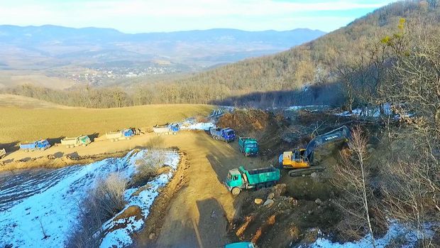 “Zəfər yolu”nun istifadəyə veriləcəyi tarix açıqlandı - FOTO