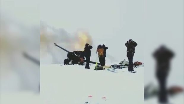 Rusiyada ölümlə nəticələnən qar uçqunu qəsdən yaradılıb – ANBAAN VİDEO