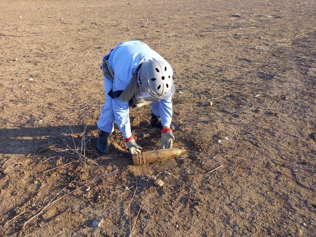 В ряде районов Азербайджана обнаружены неразорвавшиеся боеприпасы - ФОТО