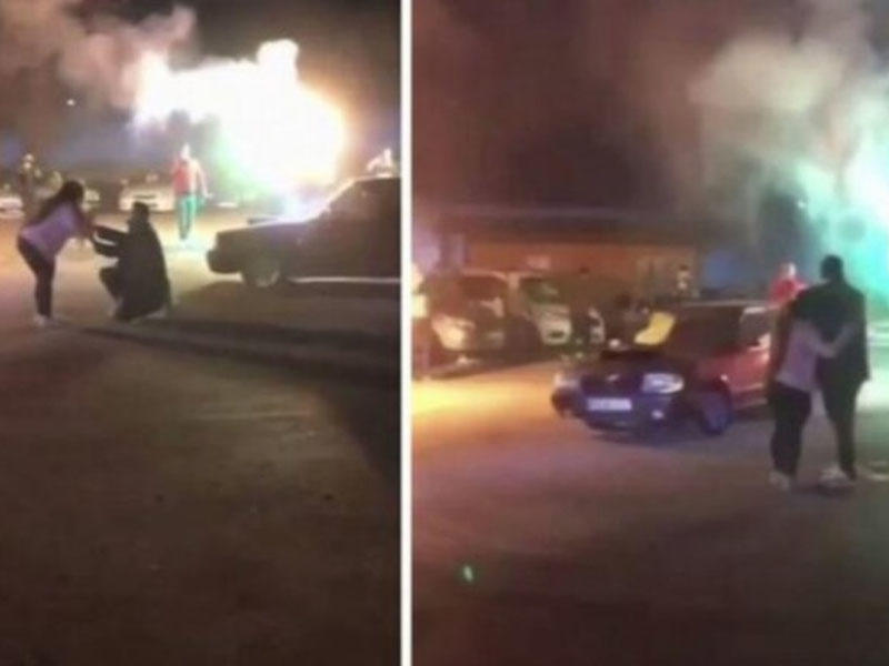 Evlilik təklifi baha başa gəldi - 84 min cərimə kəsildi - VİDEO