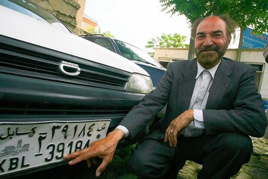 Əfqanıstanda üzərində 39 rəqəmi olan avtomobil nömrələri qadağan edilib - FOTO