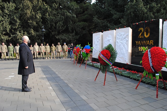Mingəçevir şəhidlərinin əziz xatirəsi yad edildi - FOTAOLAR