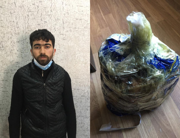 Ağstafa sakinindən narkotik vasitə götürülüb - FOTO