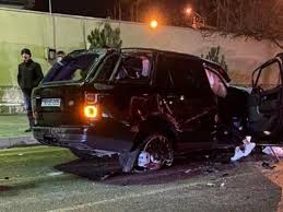 Bakıda lüks avtomobil BELƏ AŞDI - Sürücü yerindəcə öldü - ANBAAN VİDEO