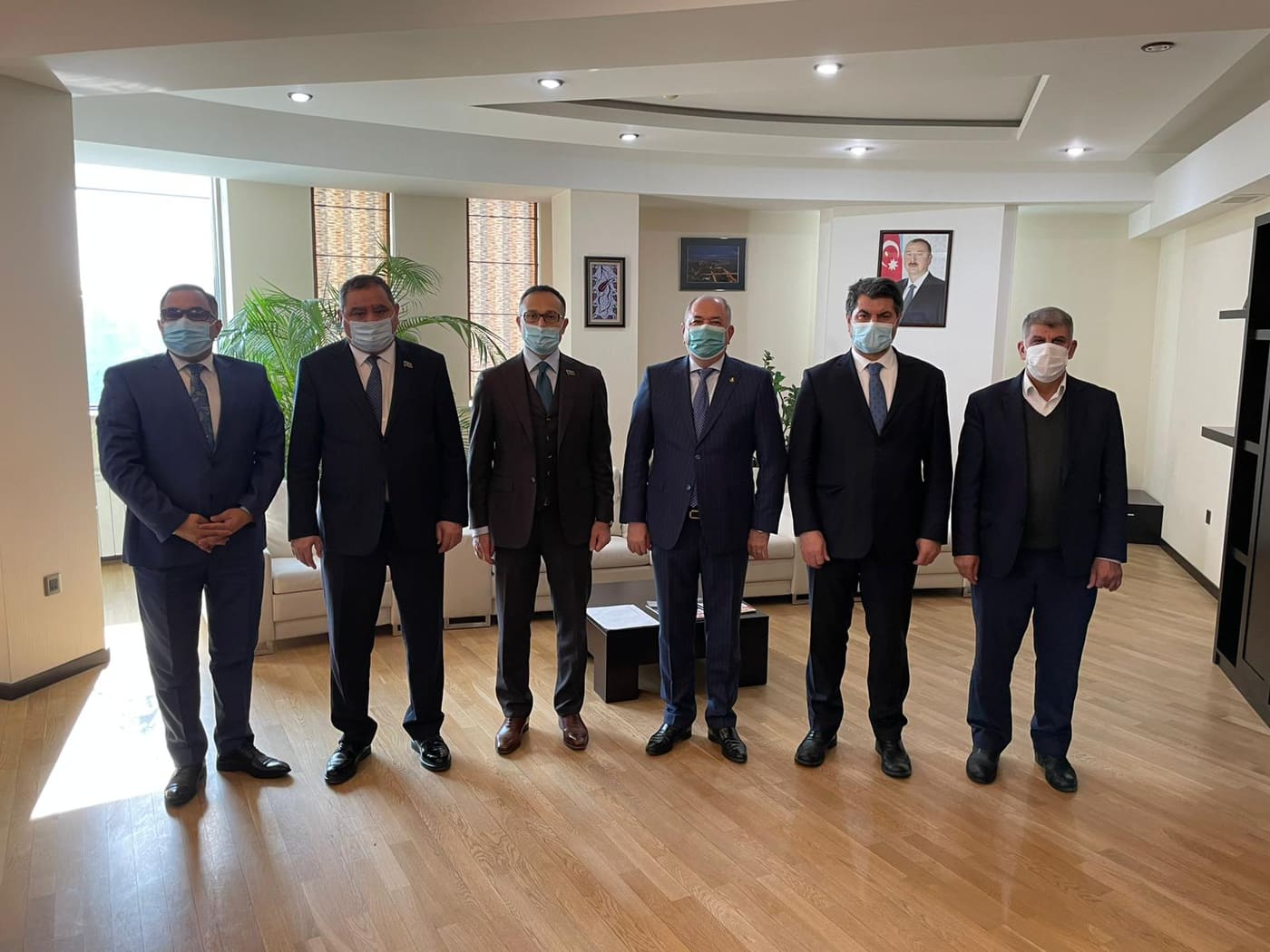 Suraxanıda şəhid ailələri ziyarət edilir - FOTOLAR