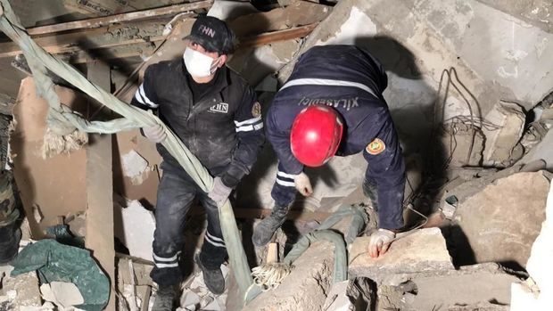 Последняя ситуация на месте взрыва в Хырдалане - ВИДЕО