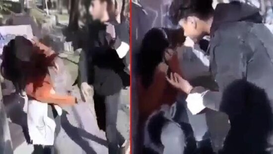 18 yaşında sevgilisini vəhşicəsinə döydü - ANBAAN VİDEO