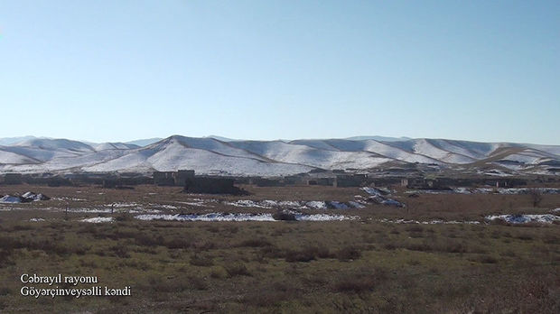Cəbrayıl rayonunun Göyərçinveysəlli kəndindən görüntülər - VİDEO