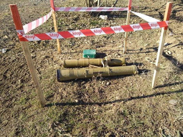 В ряде районов Азербайджана обезврежены неразорвавшиеся боеприпасы и мины - ФОТО