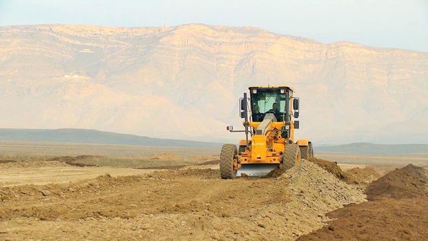 Начато строительство новой автомагистрали в направлении заповедника 