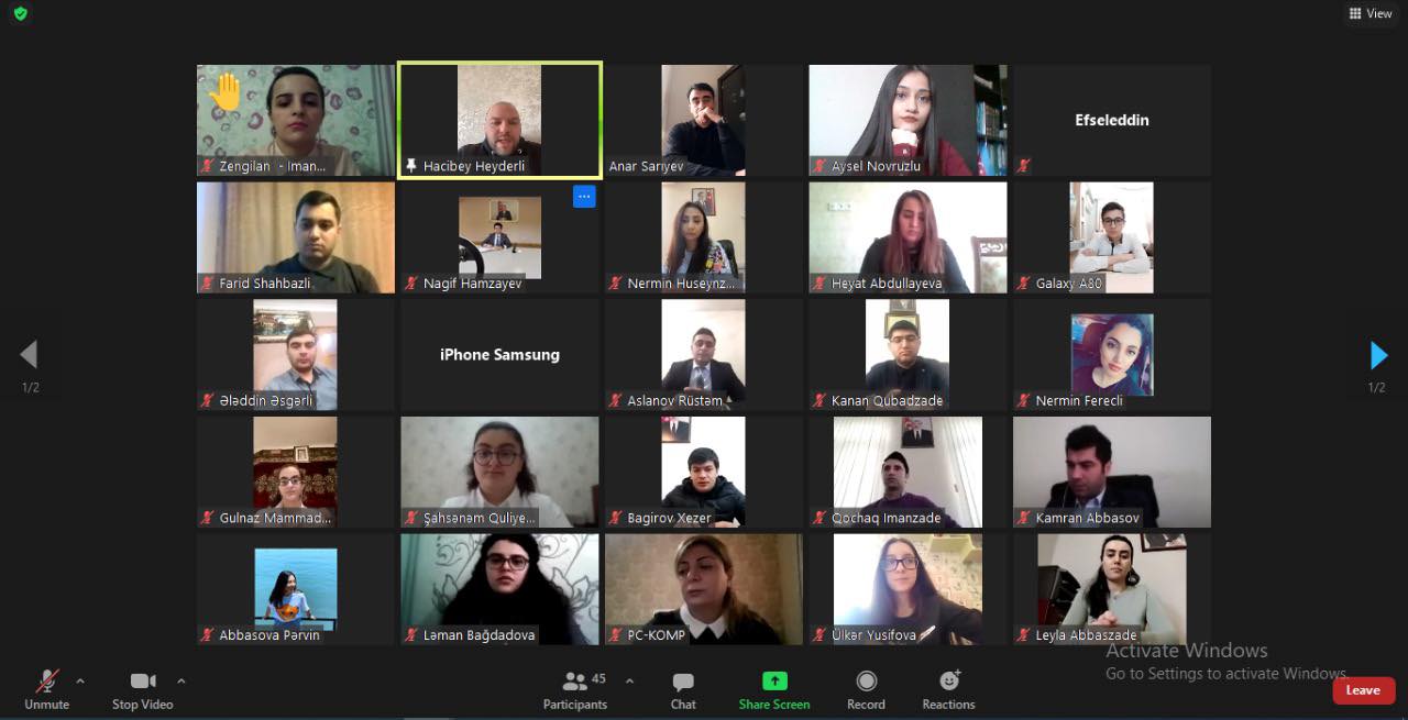 YAP Zəngilan rayon Gənclər Birliyi