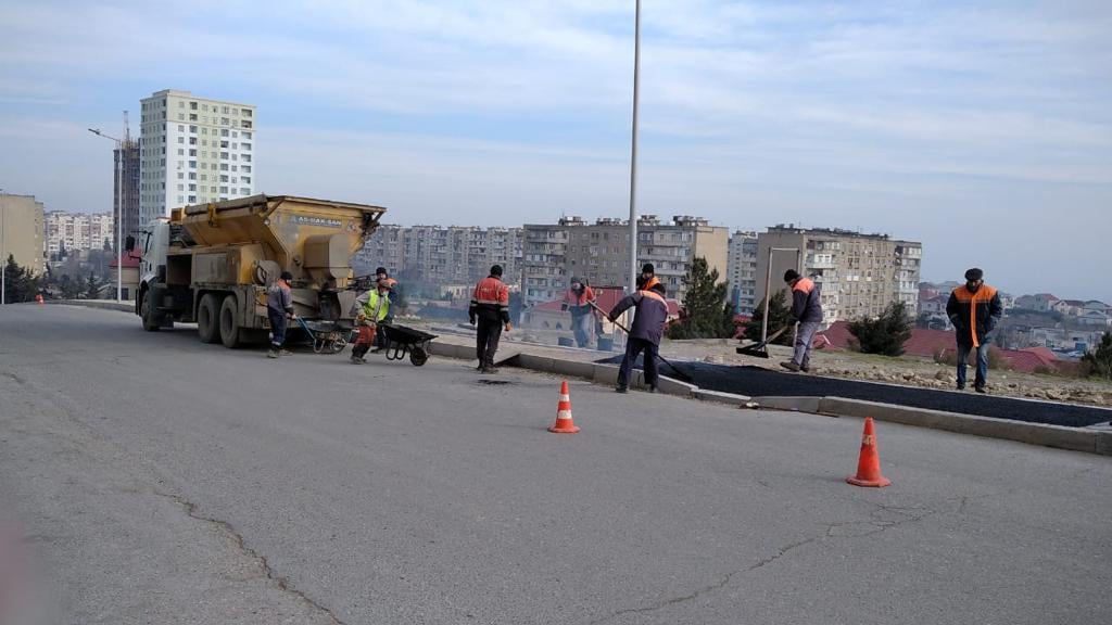 Suraxanı rayonunun qəsəbələrində geniş abadlıq-quruculuq işləri davam etdirilir