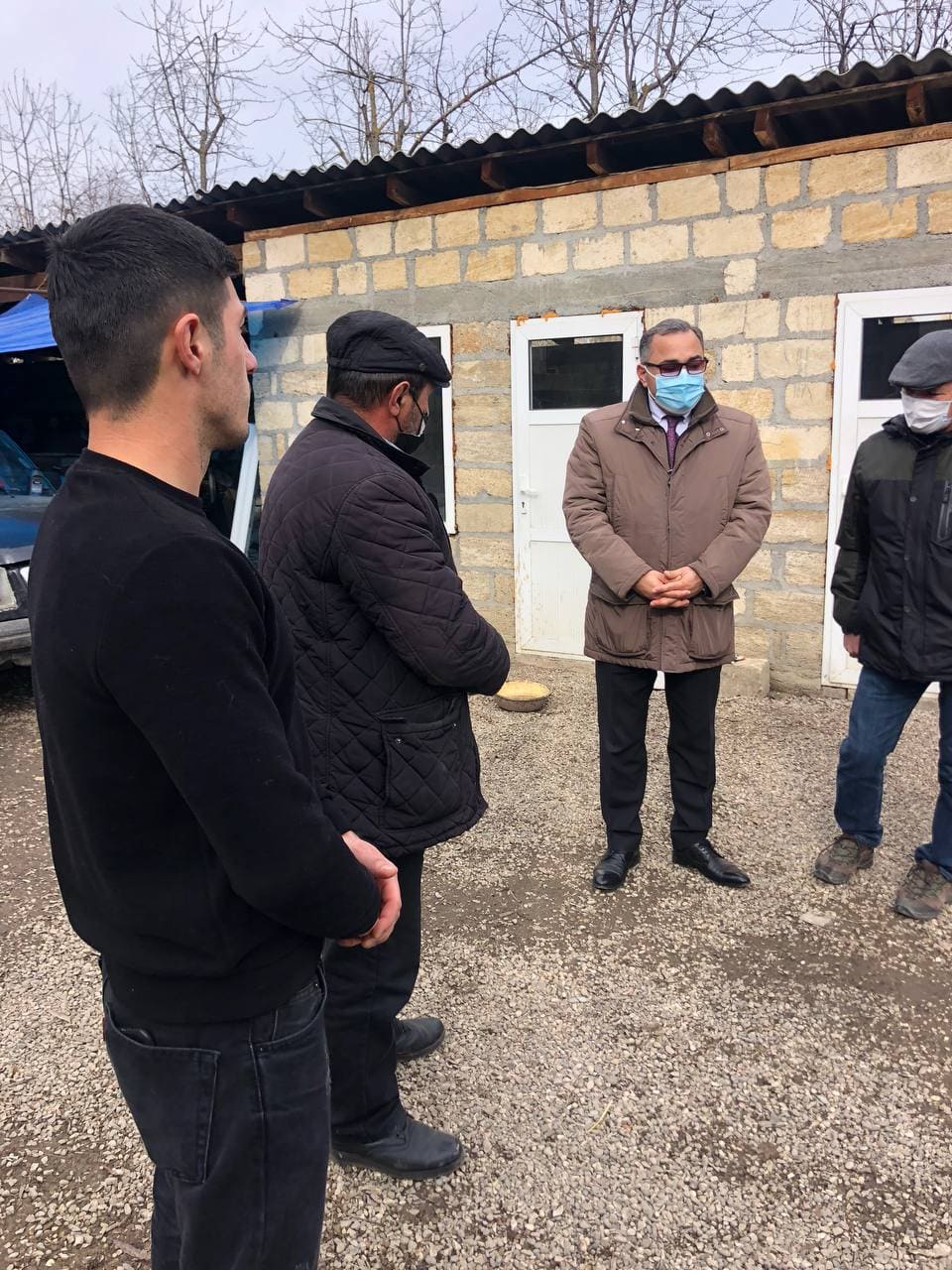 Şəhid ailələri Qusarda ziyarət edilir - FOTOLAR