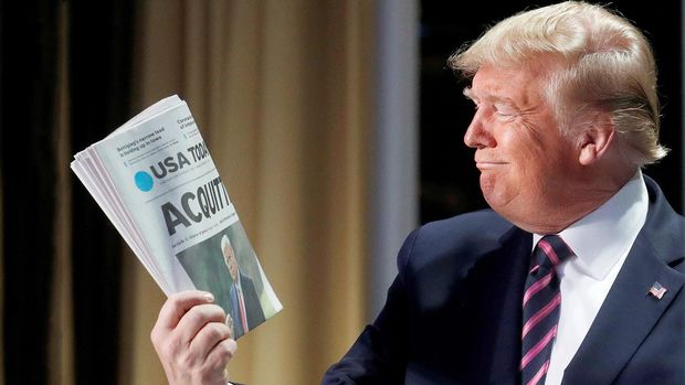 Trampın Nobel Sülh Mükafatına namizədliyi irəli sürülüb