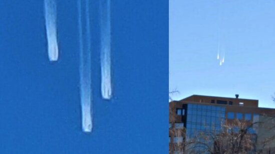 Səmada yenə naməlum uçan obyektlər göründü - FOTO-VİDEO