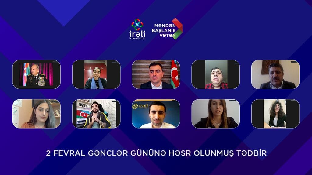 “İrəli” təşkilatı Gənclər günündə məşhurları bir yerə topladı