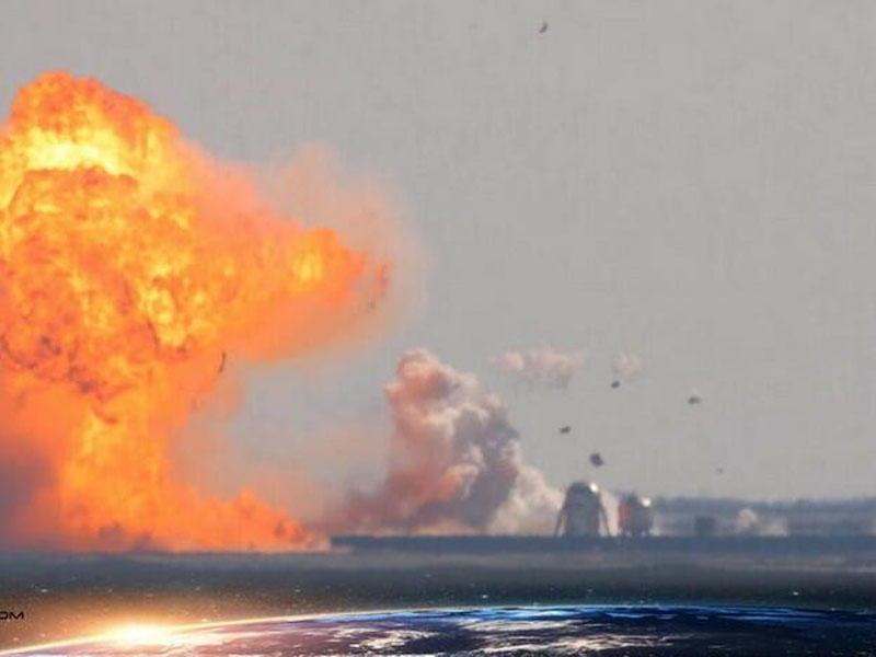 İlon Maskın “Starship”i sınaq zamanı BELƏ PARTLADI - VİDEO