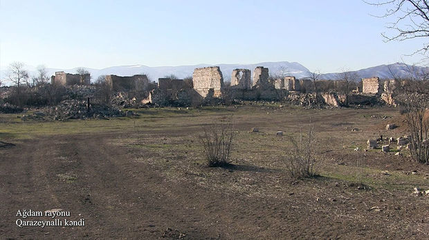 Ağdamın Qarazeynallı kəndindən görüntülər - VİDEO