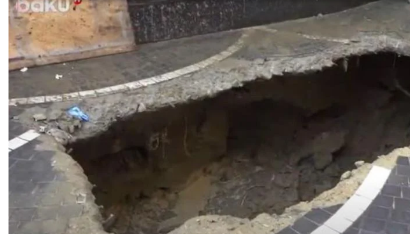 Bakının Nizami küçəsində nə baş verir? — VİDEO