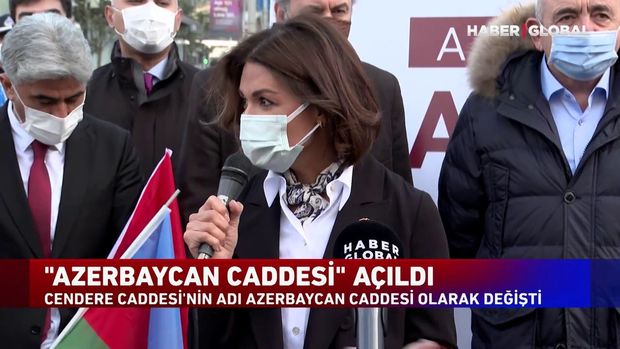 İstanbulda küçəyə Azərbaycan adı verildi – VİDEO