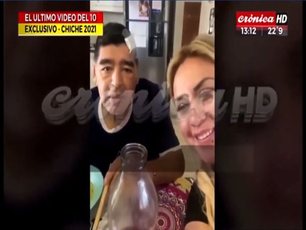 Maradonanın ölümündən öncəki son videosu yayıldı - VİDEO