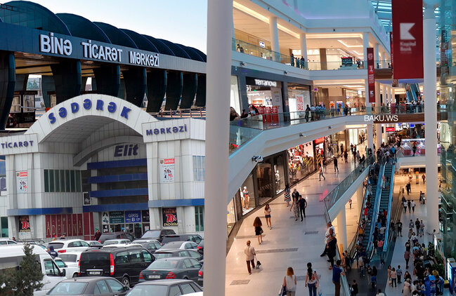 İri ticarət mərkəzləri və