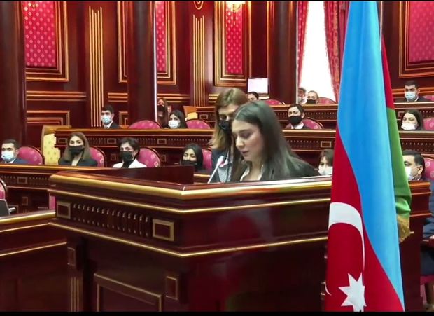 Ali Məhkəmədə hakimlərin andiçmə mərasimi keçirilib - VİDEO