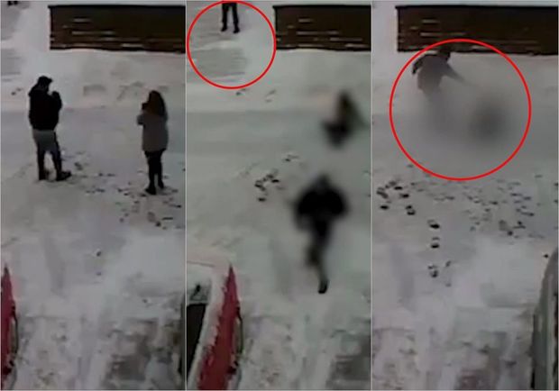 Həyətinə qar tökdükləri üçün qonşularını güllələdi - ANBAAN VİDEO