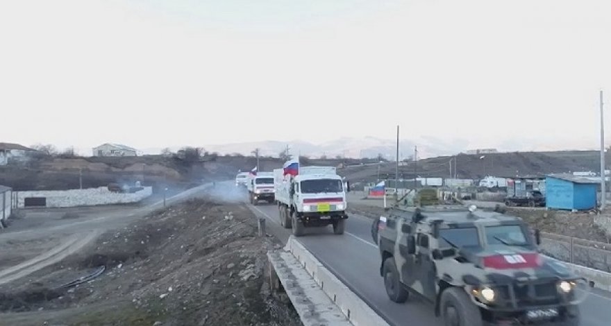 Российские миротворцы обеспечили доставку 150 тонн гуманитарного груза в Кельбаджарский район - ФОТО