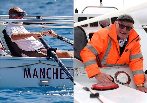 70 yaşında okeanı kürəklə keçdi, bir milyon sterlinq topladı - VİDEO