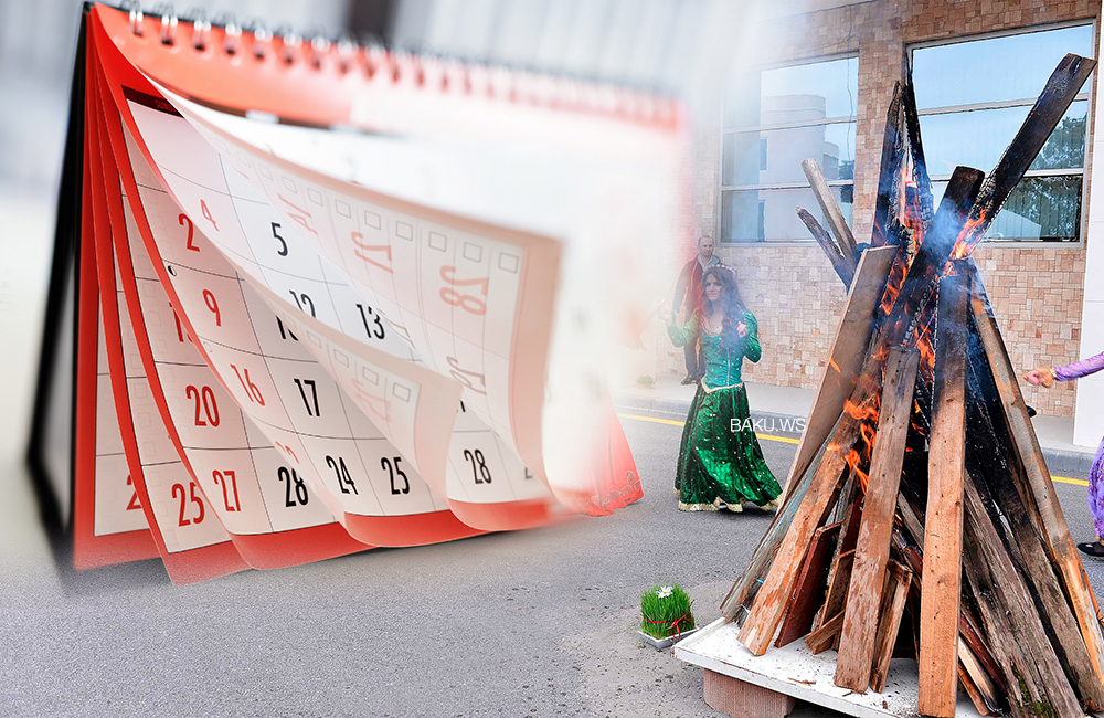 Bayram çərşənbələri və qeyri-iş günləri açıqlandı - TƏQVİM