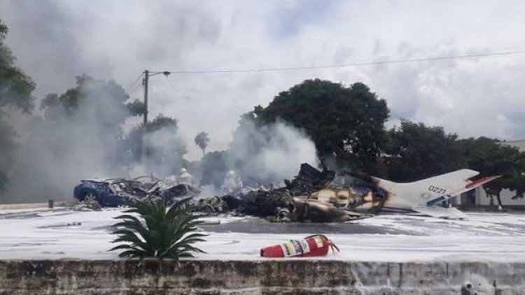 Təyyarə qəzası 7 can aldı