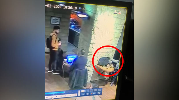 Bakıda oğurluq anları kameralara düşdü - FOTO/VİDEO