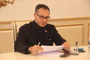 Deputat Ucarda qəbul keçirdi - FOTOLAR