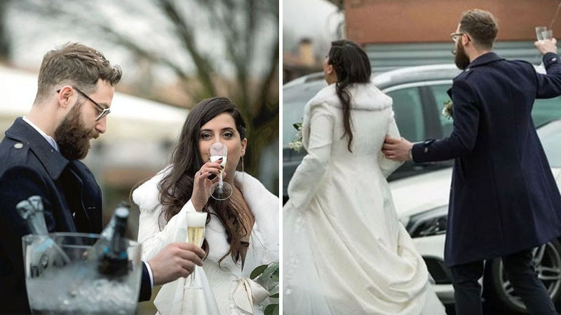 Pandemiya şəraitində qanunu pozmadan 100-dən çox qonaqlı toy etməyin yolunu tapdılar (FOTO)