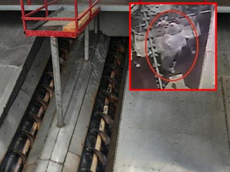 Fabrikdə iri ət maşınına düşən qadının faciəvi sonu - VİDEO