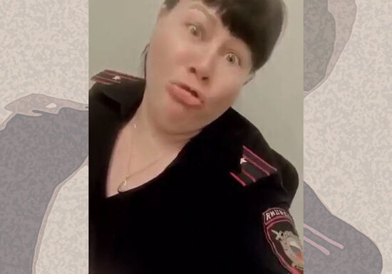 Rusiyada polis mayoru 