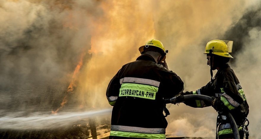 В двух домах в Шуше произошел пожар
