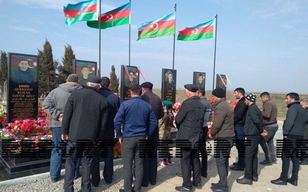 Biləsuvarda iki şəhidin doğum günü qeyd edilib - FOTO