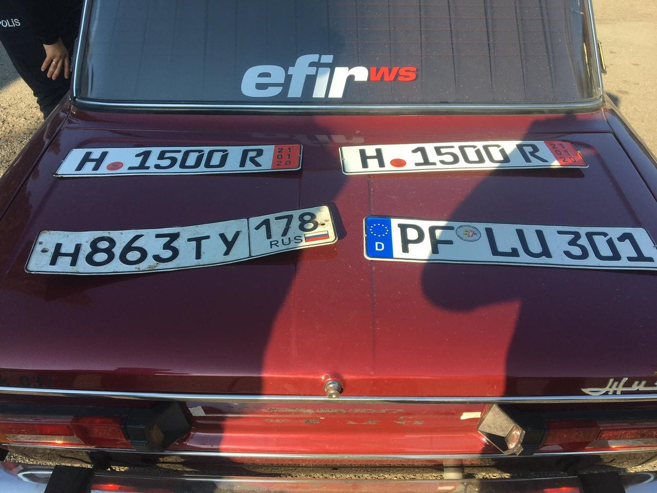 Şəmkirdə avtoxuliqanlıq edən şəxs saxlanılıb - FOTO