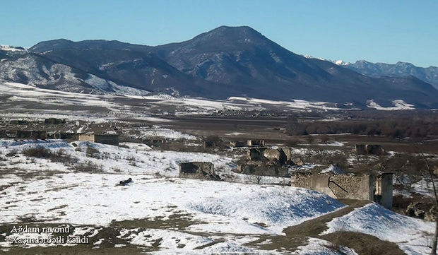 İşğaldan azad edilən Ağdamın daha bir kəndindən görüntülər - VİDEO