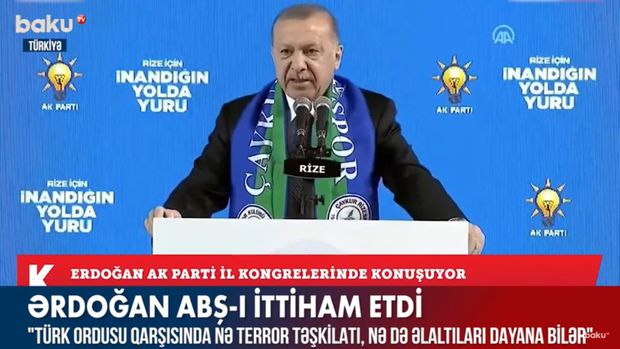 Ərdoğandan ABŞ-a sərt çıxış – VİDEO