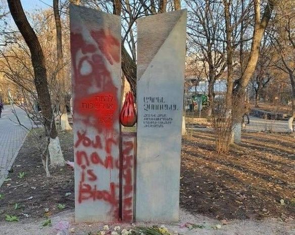 İsrail Ermənistanda antisemitizmin hökm sürməsi ilə əlaqədar həyəcan təbili çalır