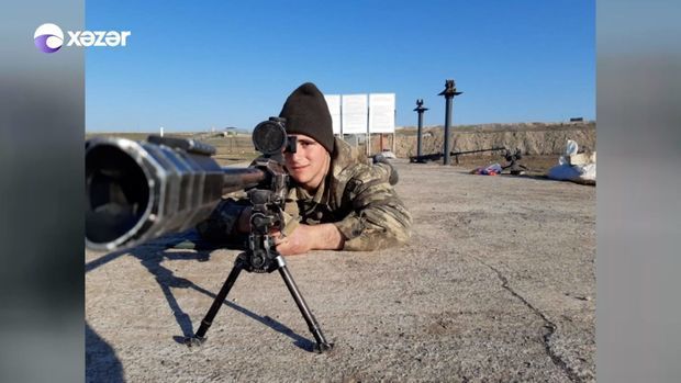 Боевой путь азербайджанского снайпера-разведчика - ВИДЕО