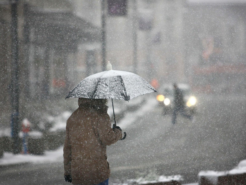 Bakıya sulu qar yağacaq - PROQNOZ